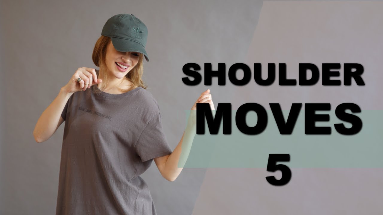 How To Move Shoulders When You Dance part 5 Shoulder Drop  I  Shoulder Moves For Beginners