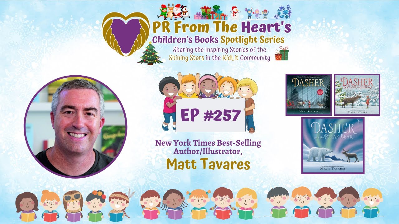 Children’s Books Spotlight Series Ep. #257: Matt Tavares | Dasher And The Polar Bear