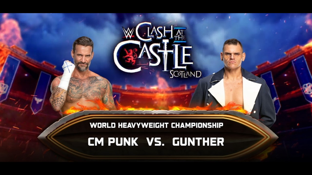 WWE World Heavyweight Championship Match -CM Punk vs Gunther-worldtourgames-gameplay-wwe-2k25
