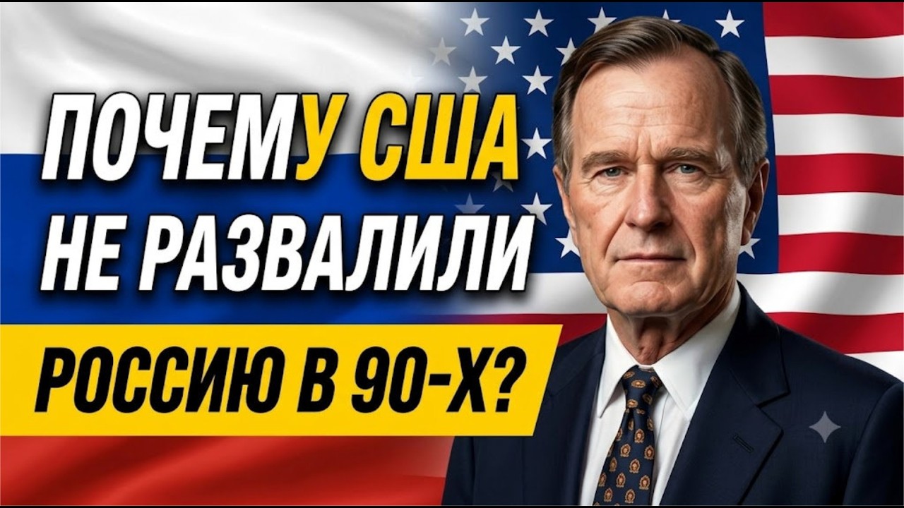 Почему США не развалили Россию в девяностых годах?!