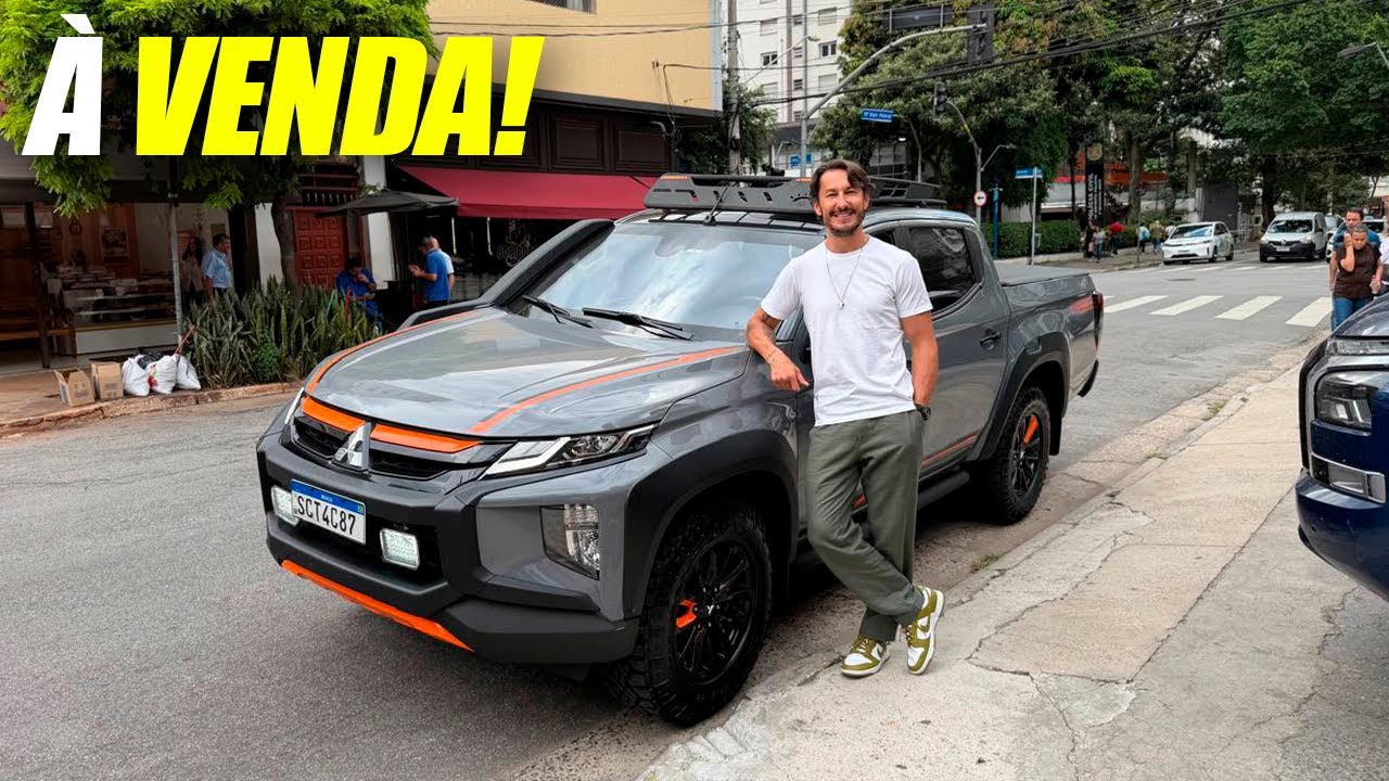 SÓ EXISTEM 100 UNIDADES DESSA L200 TRITON SERTÕES!! EDIÇÃO LIMITADA!
