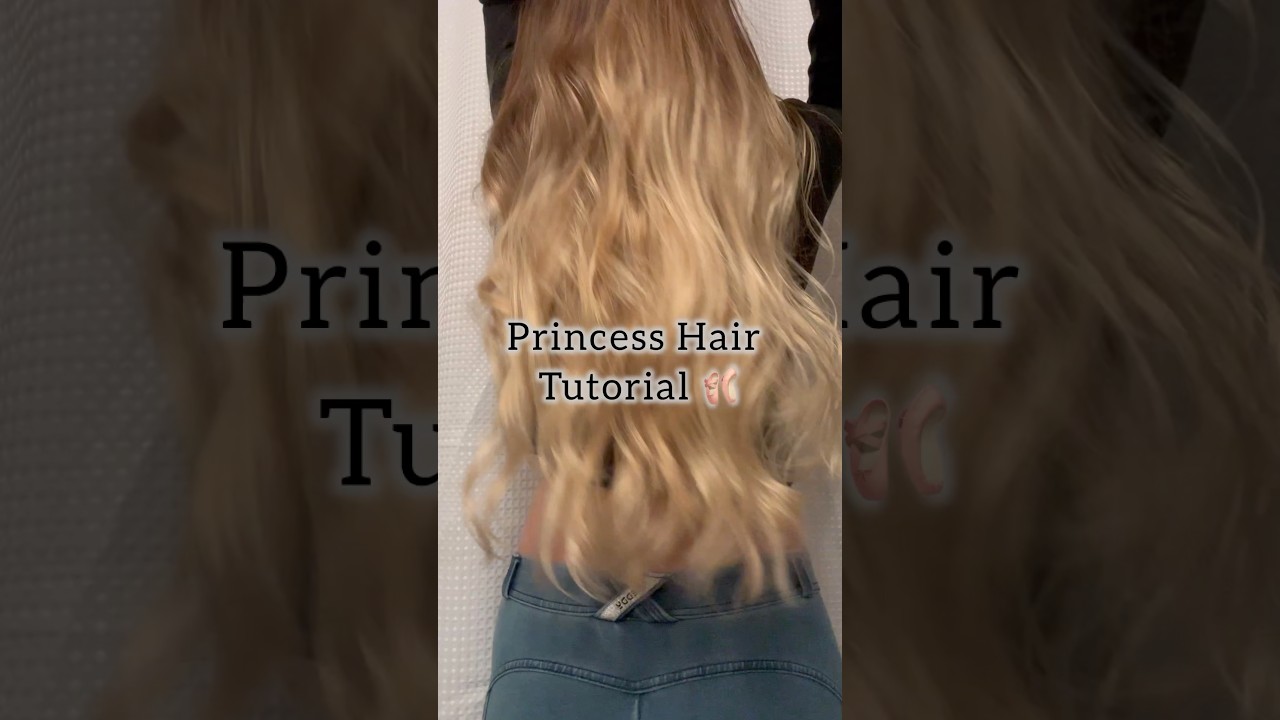 Princess Hair Tutorial: 1.25” Bio Ionic Curling Iron Magic 