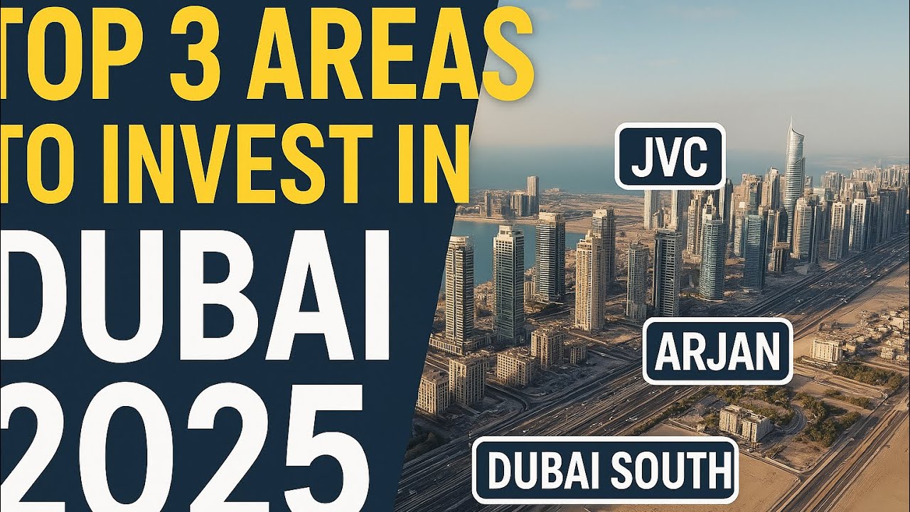 Top 3 Areas to Invest in Dubai 2025 | Best ROI Locations Revealed!