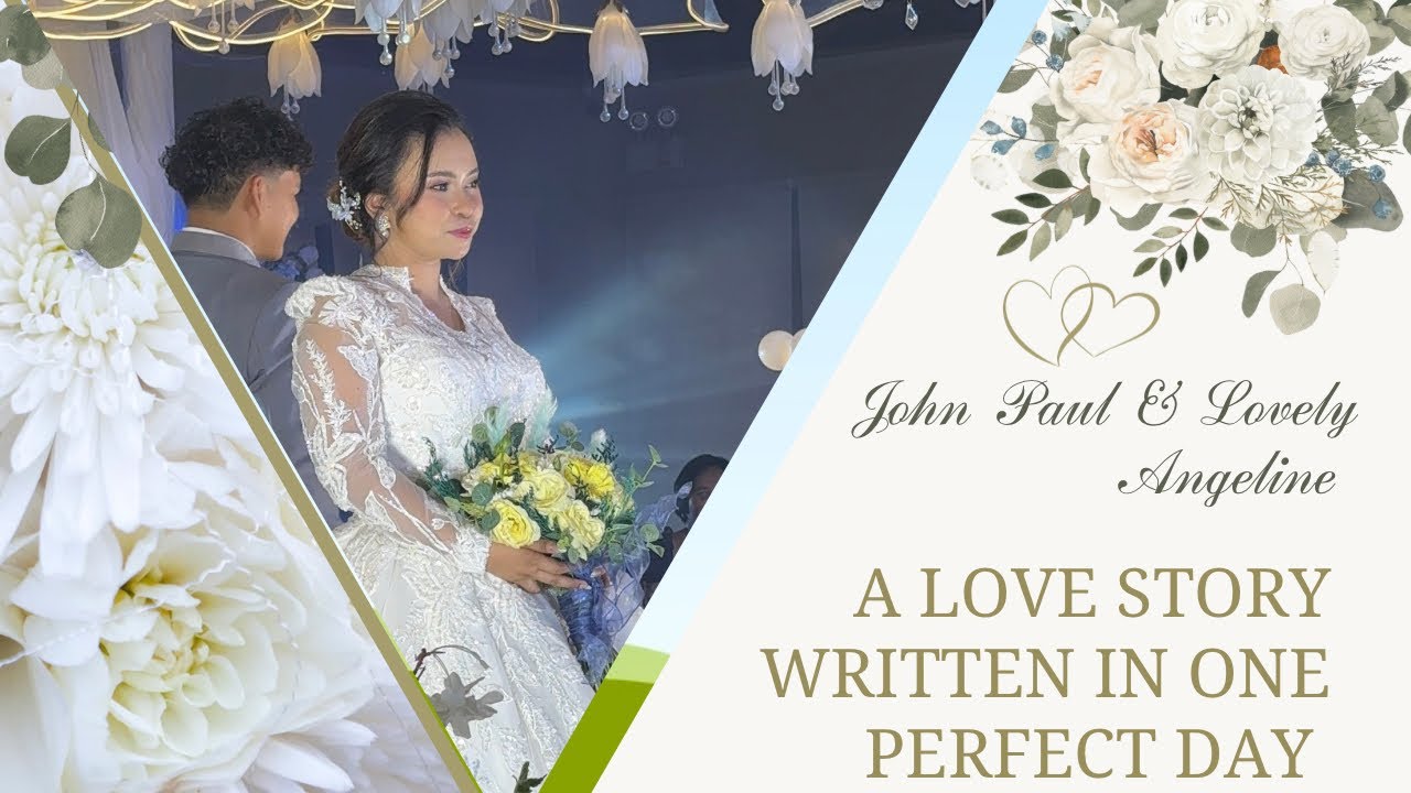In God’s Perfect Time- A Love Story Written in One Day📍John Paul & Lovely Angeline’s Wedding 