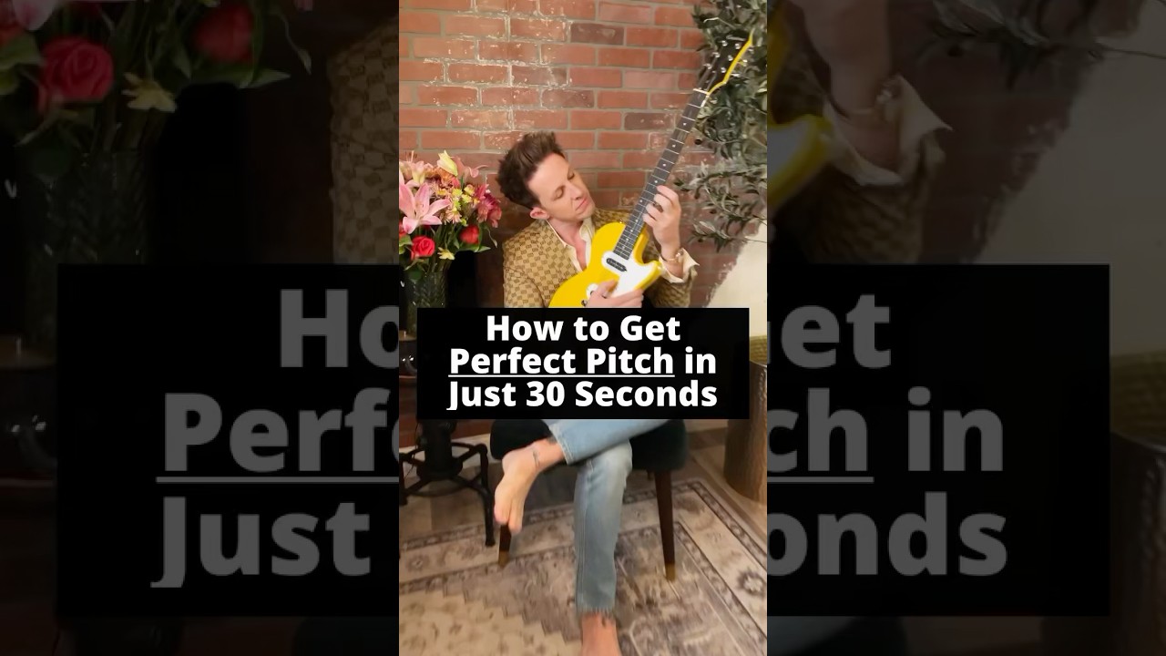 How to get perfect pitch in 30 seconds 🎶