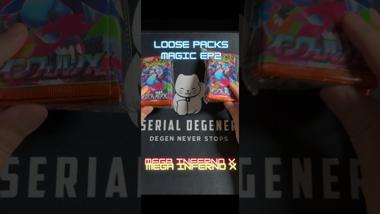 [Pokemon TCG] Japanese Mega Inferno X 拡張パック インフェルノX M2  - Loose Pack Magic EP1