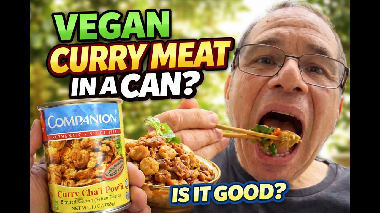 I Tried Old School Vegan Curry In A Can