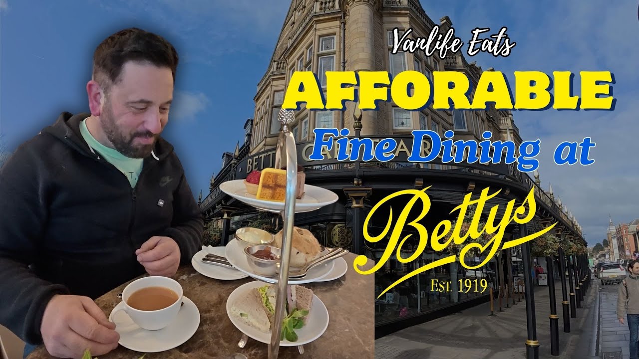 Afternoon Tea at Bettys Tea Room Harrogate | Trying the Legendary Fat Rascal!