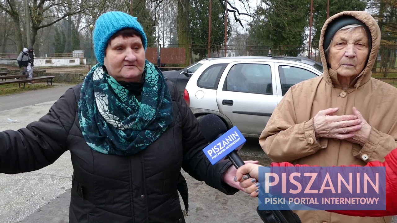 Drugi dzień kryzysu. Wypowiedzi mieszkańców Pisza.