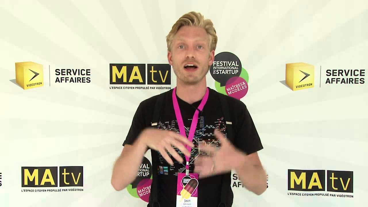 Startup festival Montreal | Le Pitch de JASON BEHRMANN