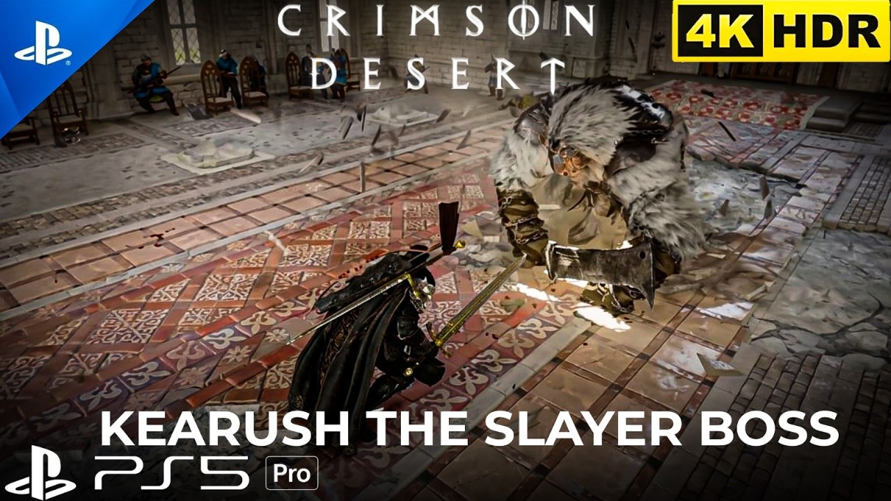 Crimson Desert — Kearush the Slayer Boss Fight