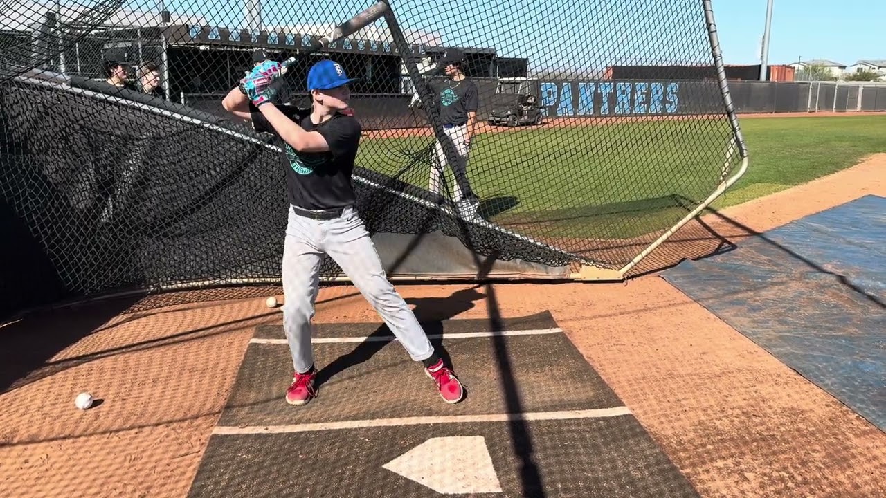 Dawson Platt -- RAW BP Video; 2026 Future Stars Series Arizona Regional Combine Qualifier