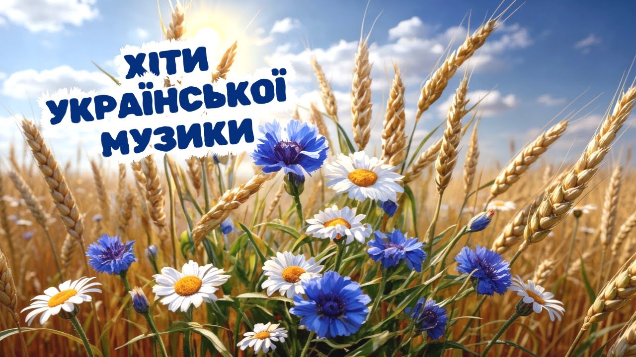 КРАЩІ УКРАЇНСЬКІ НАРОДНІ ТА ВЕСІЛЬНІ ПІСНІ