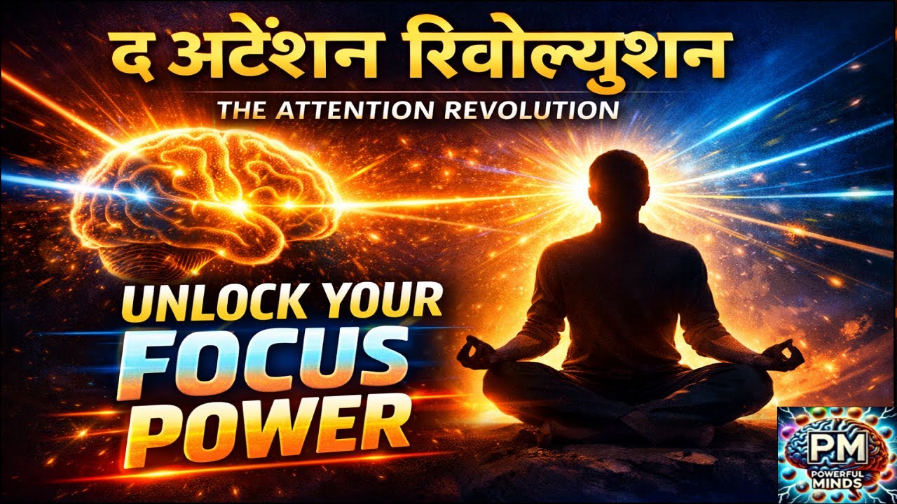 अटेंशन रिवोल्यूशन | The Attention Revolution in Hindi - B. Alan Wallace - Audiobook | Powerful Minds