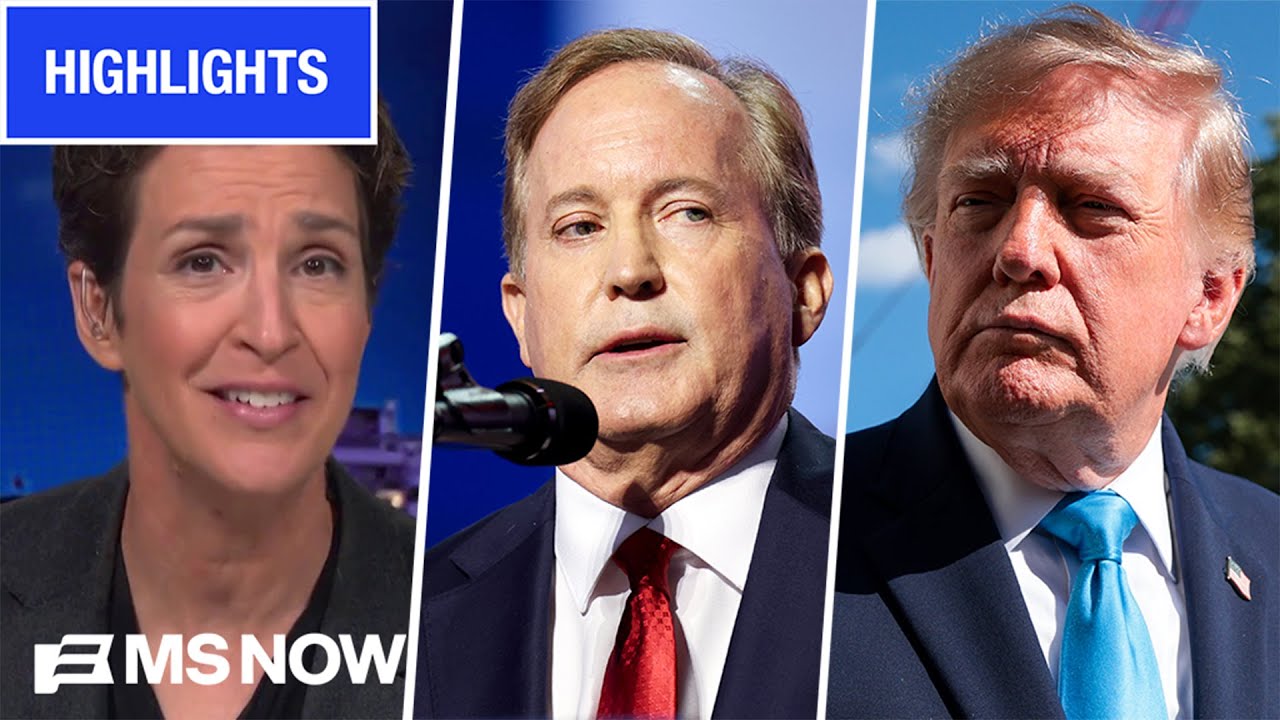 29 days to midterms: Dems gain ground in RED states, Paxton polls underwater | MS NOW Highlights