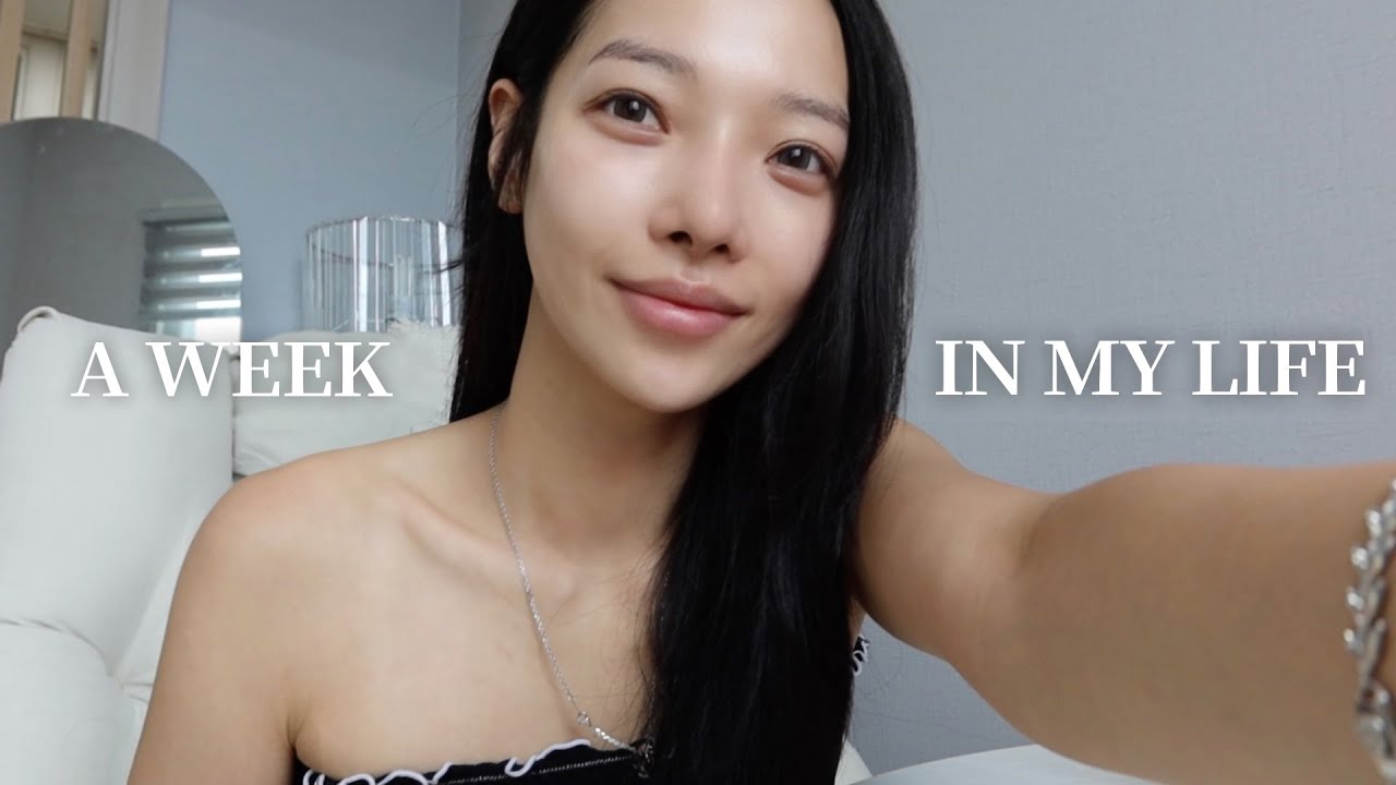 VLOG | (SUB) 촬영,녹음,촬영,녹음 바쁜 한국 일상🏃‍♀네일,판콘토마테,집밥,선크림,깜짝 추석선물들