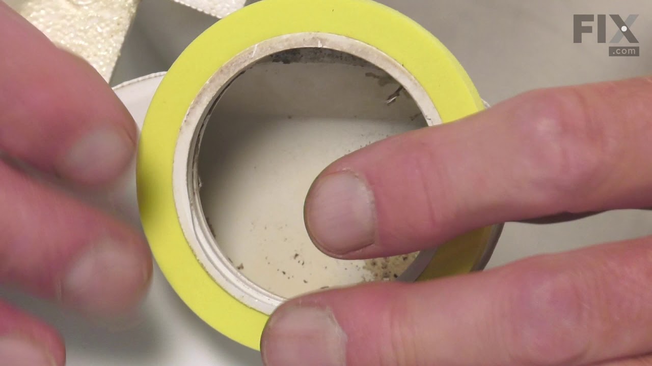 GE Dishwasher Repair - How to Replace the Door Vent Seal