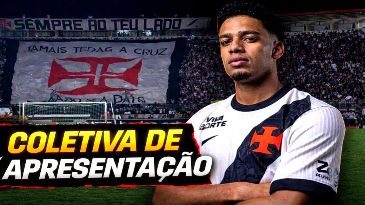 COLETIVA DE APRESENTAÇÃO DO BRENNER AO VIVO | PRIMEIRAS PALAVRAS NO VASCO!
