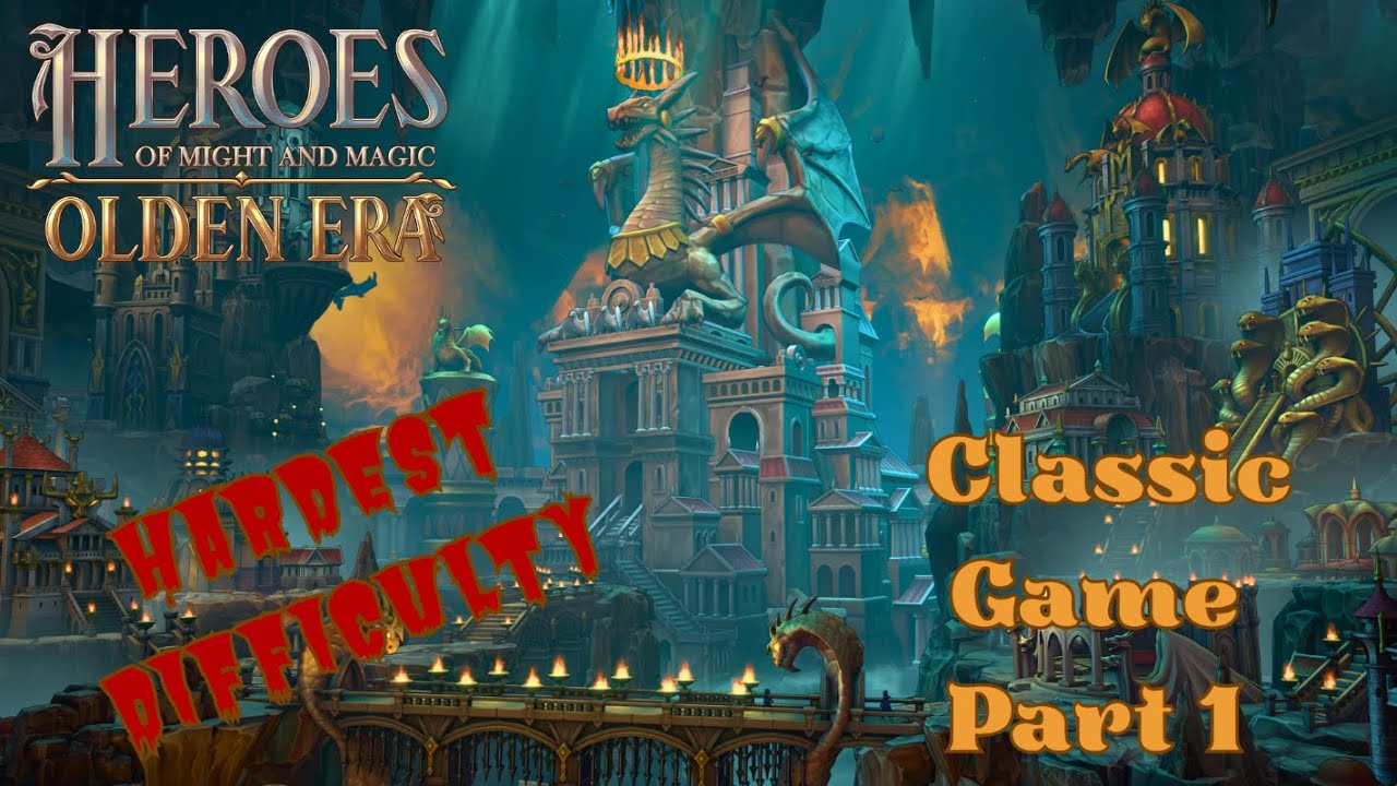 Dungeon in Heroes of HoMM: Olden Era (Hardest Difficulty) - Part 1