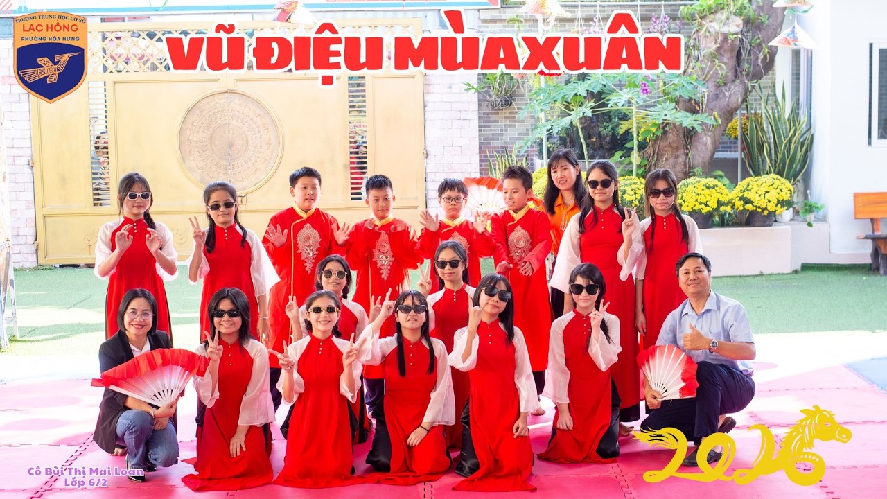 Flashmob|Vũ điệu mùa xuân 2026|Lớp 6/2