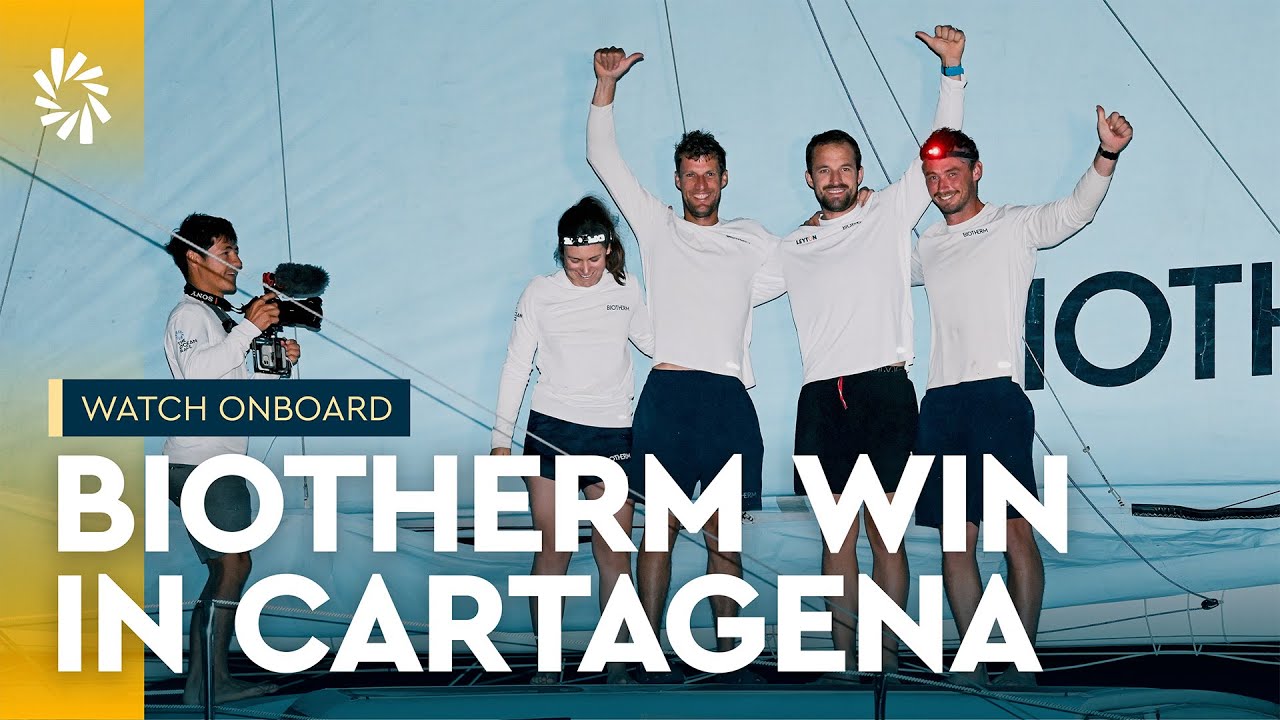 Biotherm win into Cartagena on Leg 2 of The Ocean Race Europe