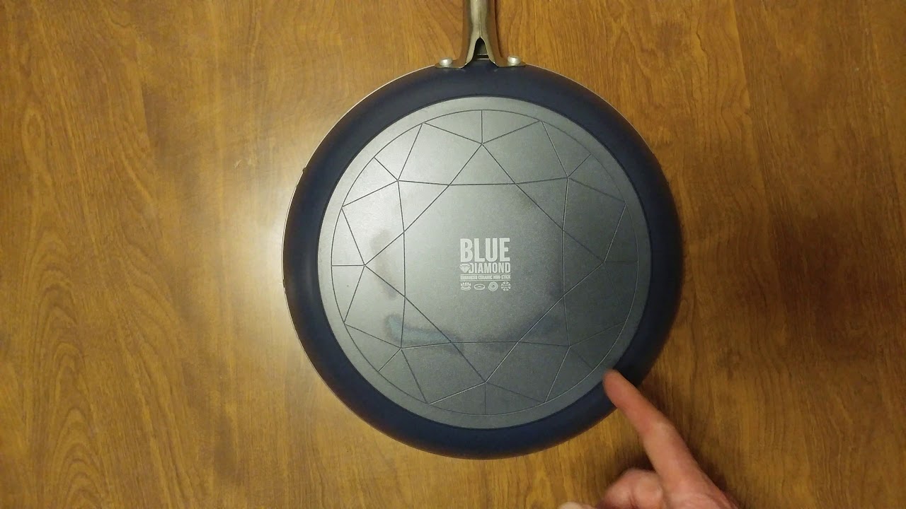 BLUE DIAMOND PAN AFTER FIRST USE ON HIGH FLAME STOVE REVIEW