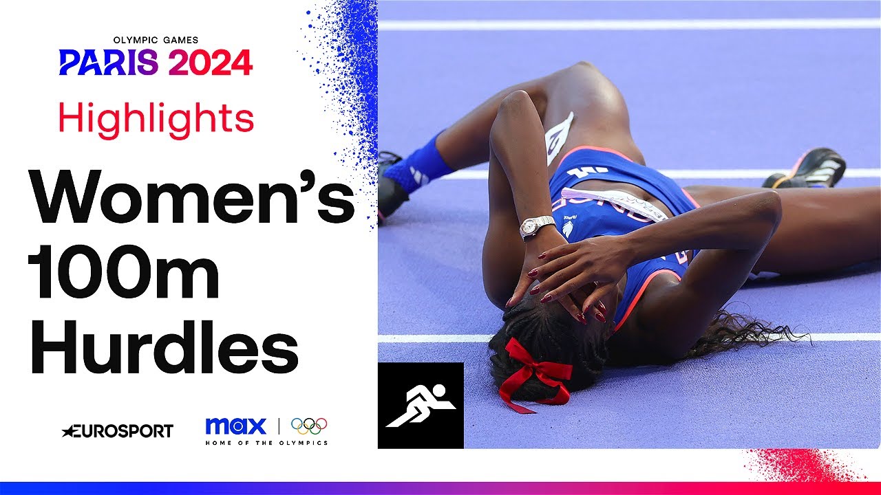 INSANE ENDING! 🔥 | Women's 100m Hurdles Final Highlights | #Paris2024 #Olympics