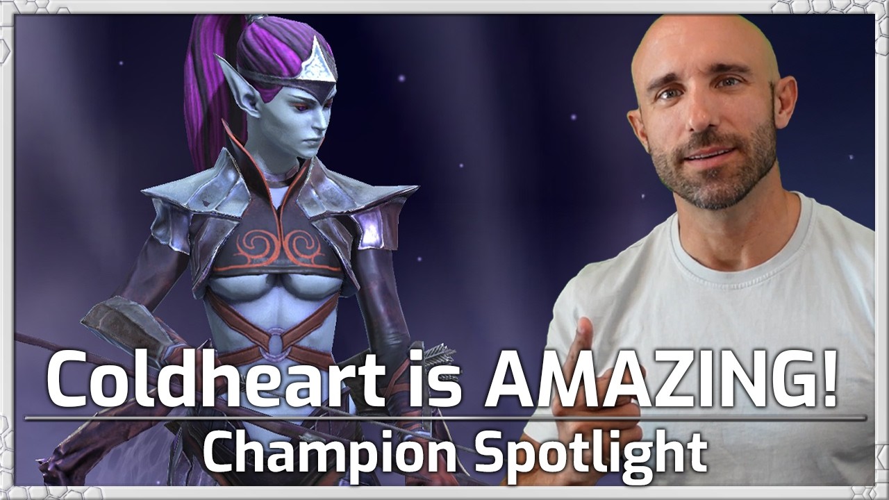 COLDHEART! Best Rare in the game? Champion Spotlight - RAID Shadow Legends!