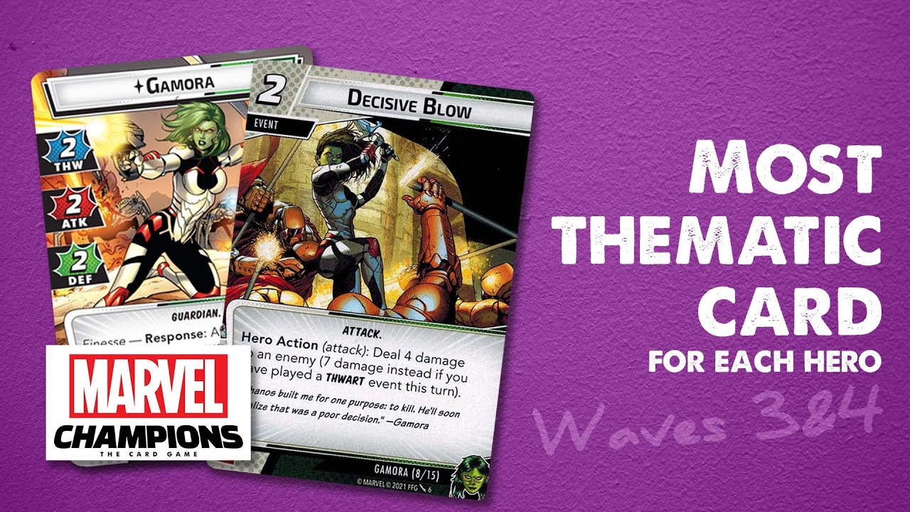 Most Thematic Card from Each Hero's Kit | Galaxy's Most Wanted & Mad Titan's Shadow