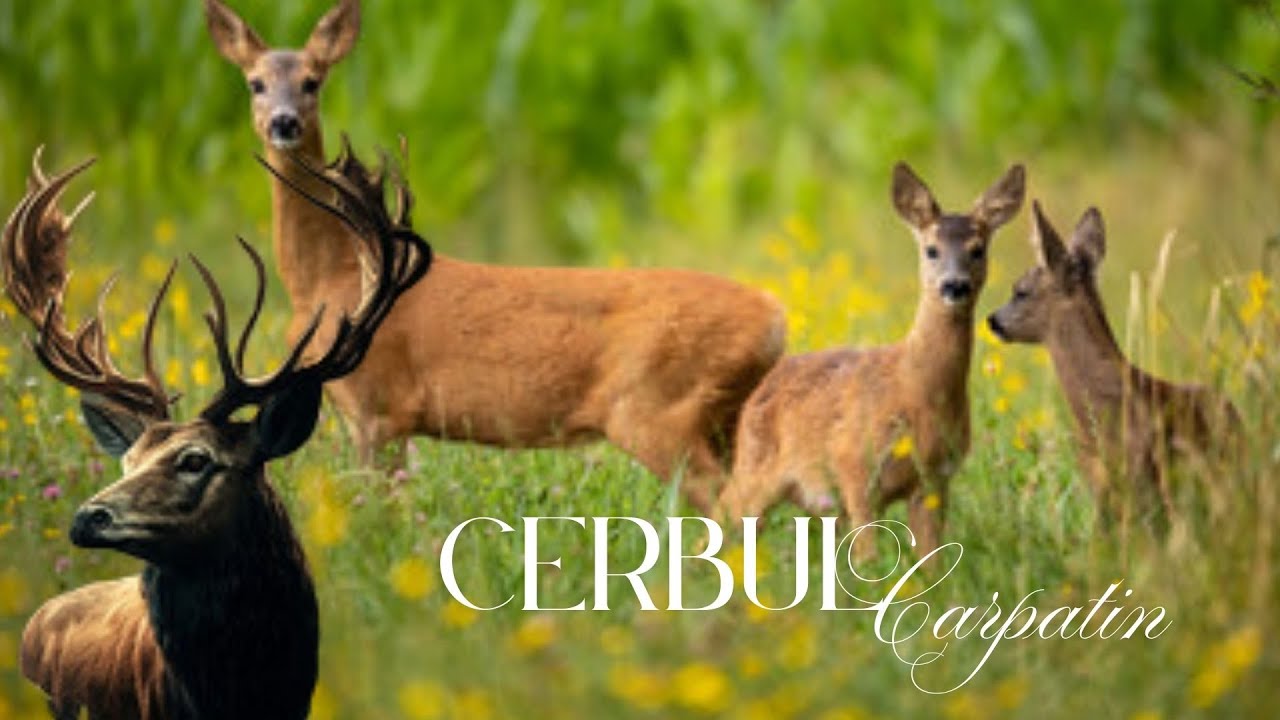 #Cerbul carpatin - #FAUNA ROMANIEI Ep 20  #Mamifere – #Copitate