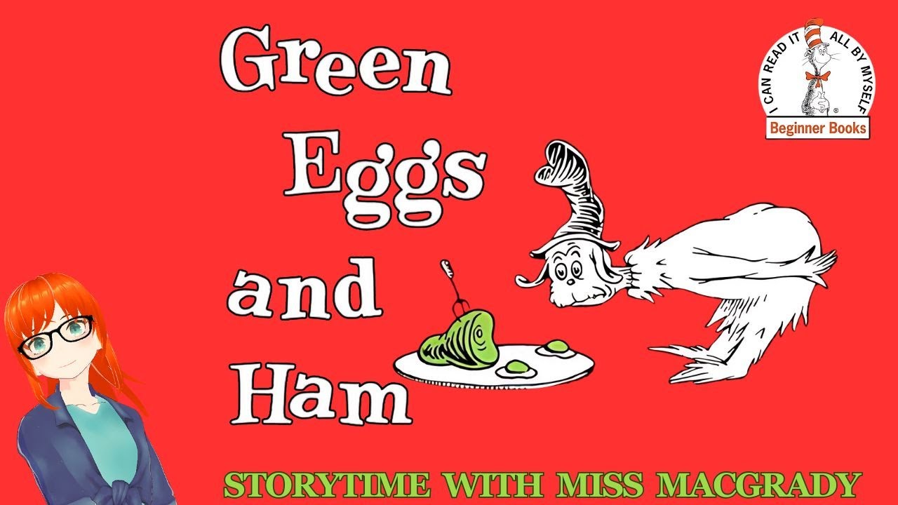 Green Eggs And Ham by Dr Seuss/Animated Read Aloud Book/ Storytime for kids