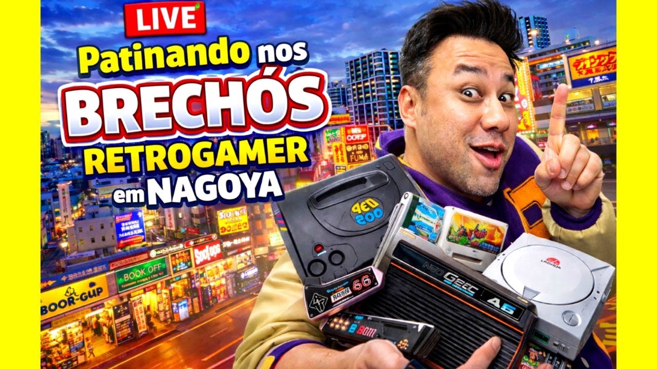 🔴 AO VIVO: CAÇADA GAMER DE PATINS INLINE NO JAPÃO! 🛼🎮 RARIDADES QUE VALEM MAIS QUE CARNAVAL!