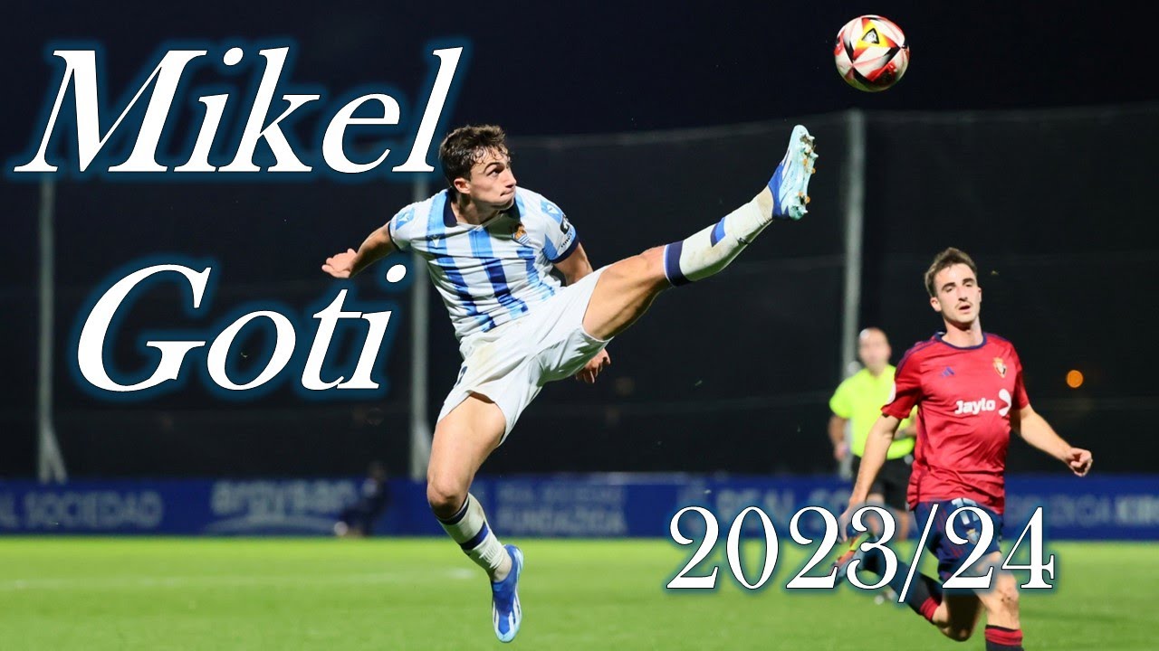 Mikel Goti (AMF) | Short Highlights 2023/24 | Sanse (Real Sociedad B) | #Zubieta