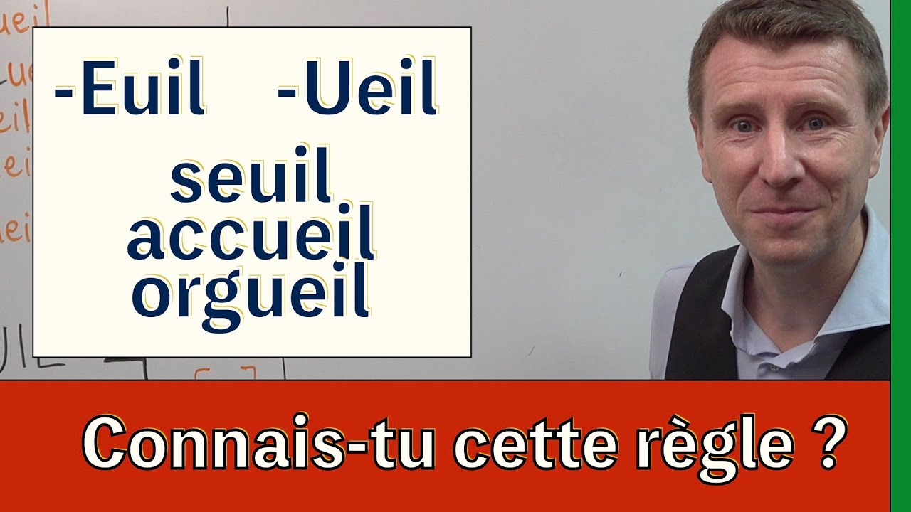 accUeil ou accEuil - Apprendre le français - orthographe
