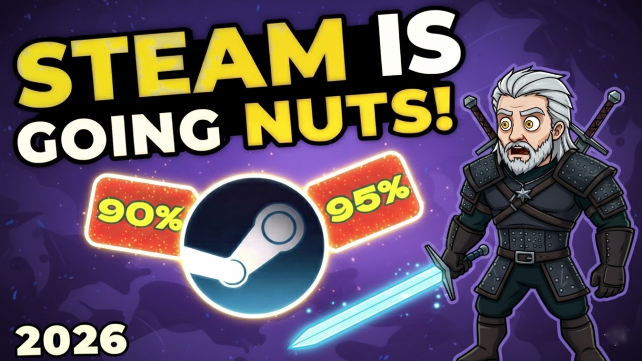 20 лучших игр Steam, которые сейчас продаются со скидкой до 99,99%! 🔥