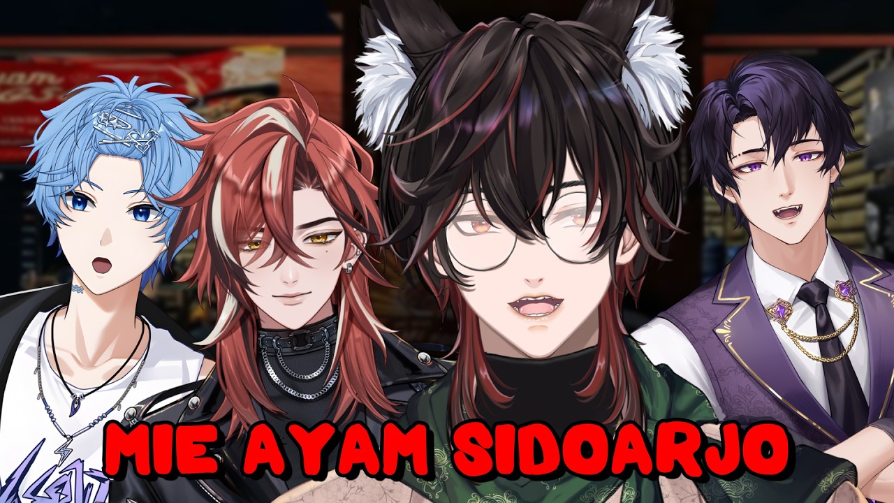 4 VTUBER INDIE JUALAN MIE AYAM ANOMALI?! 😨 - MIE AYAM SIDOARJO