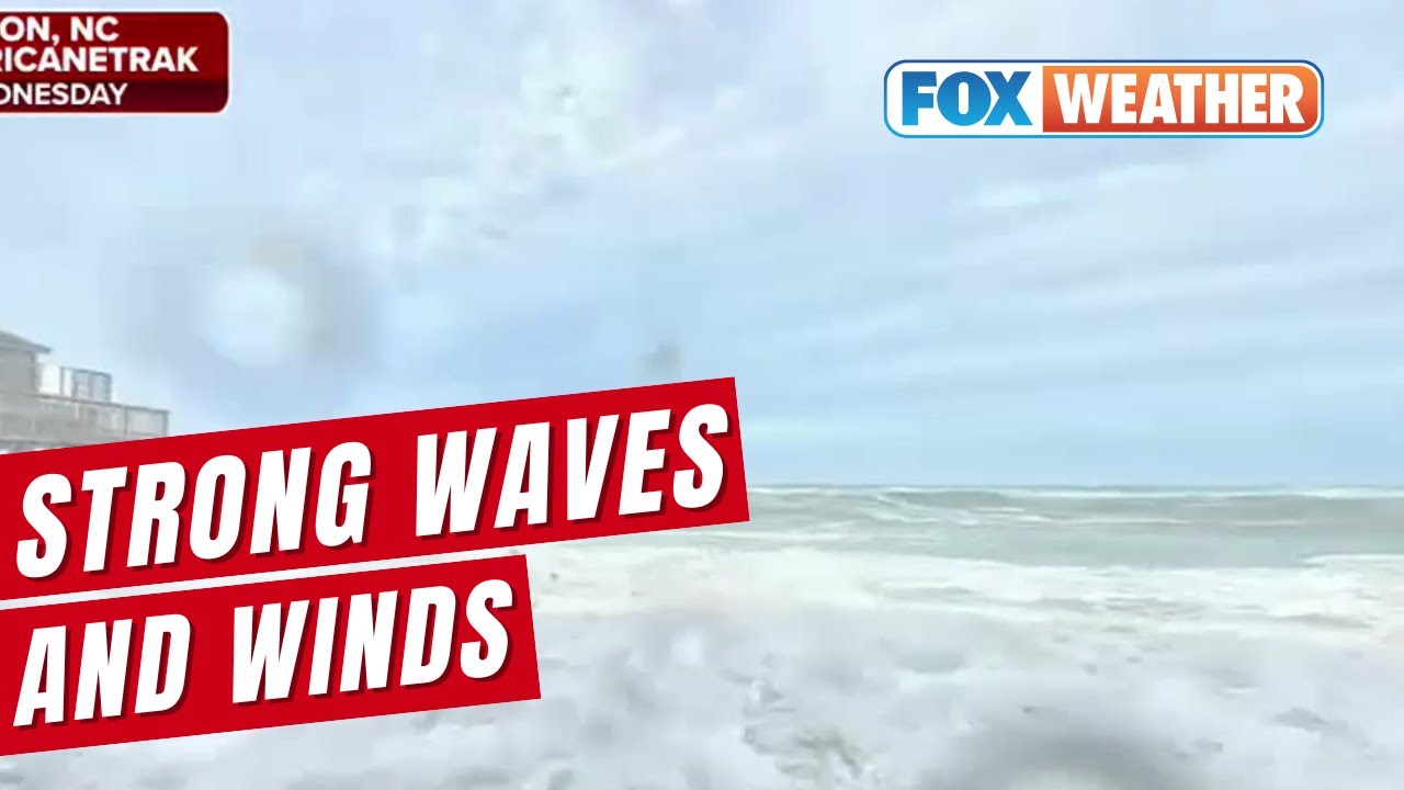 Hurricane Erin continues to produce powerful waves and winds along the U.S. East Coast this week