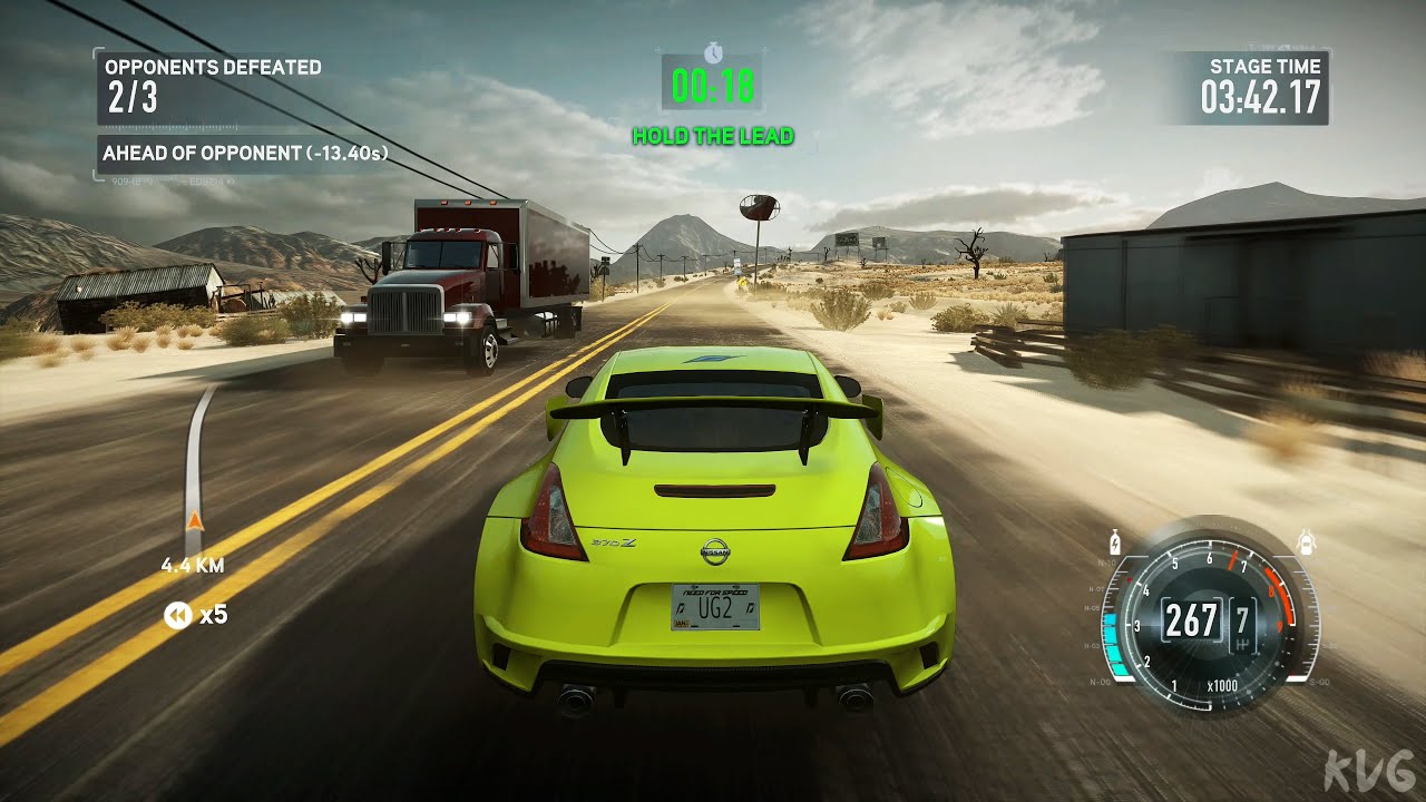 Need for Speed: The Run - Nissan 370Z (Z34) (SE - Underground 2) 2009 - Gameplay (PC UHD) [4K60FPS]