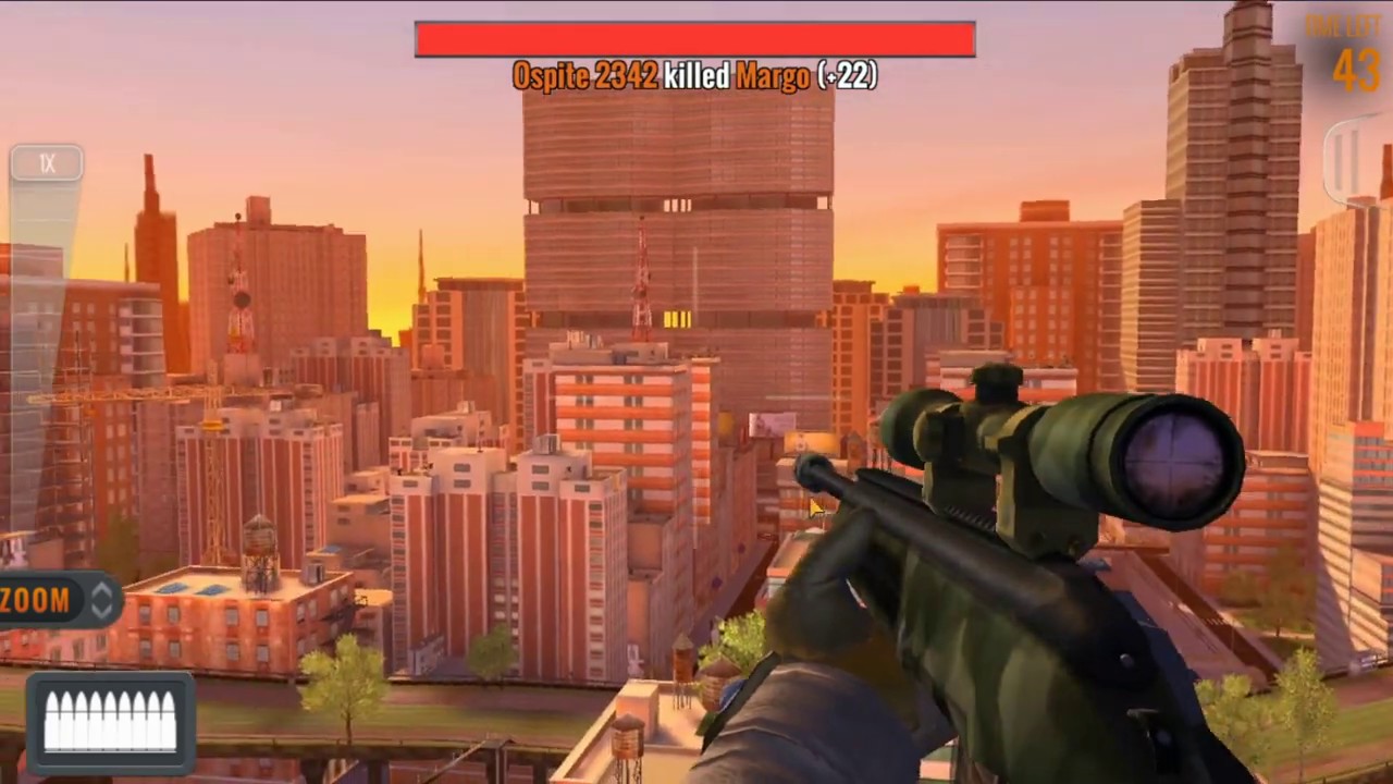 Mouggier plays Sniper 3D Assassin (PVP 18)