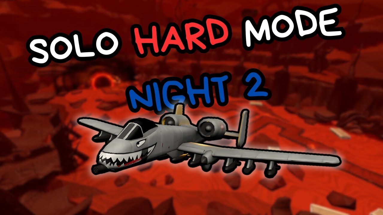 Solo Night 2 on HARD Mode | Halloween 2024 Event | TDS (Roblox)