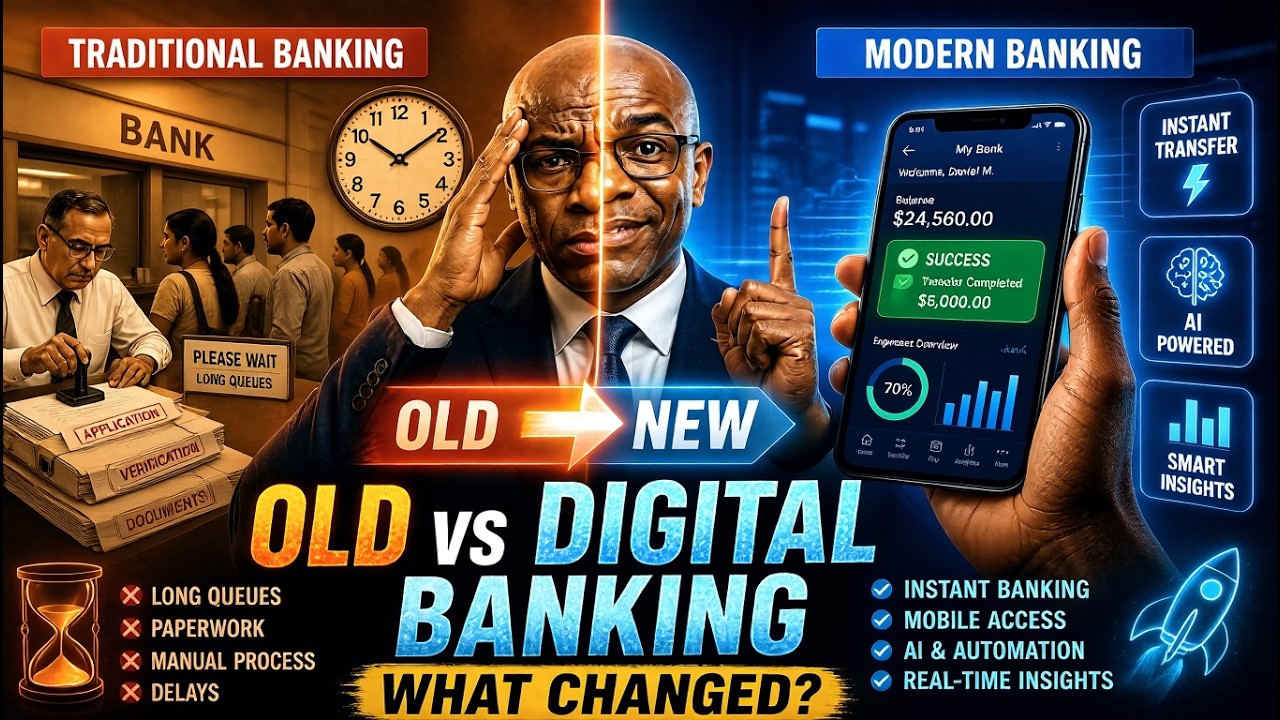 Traditional vs Modern Banking Explained | How Digital Banking Changed Everything