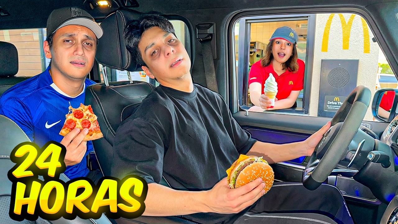 SOBREVIVIENDO 24 HORAS COMIENDO SÓLO DE DRIVE THRU
