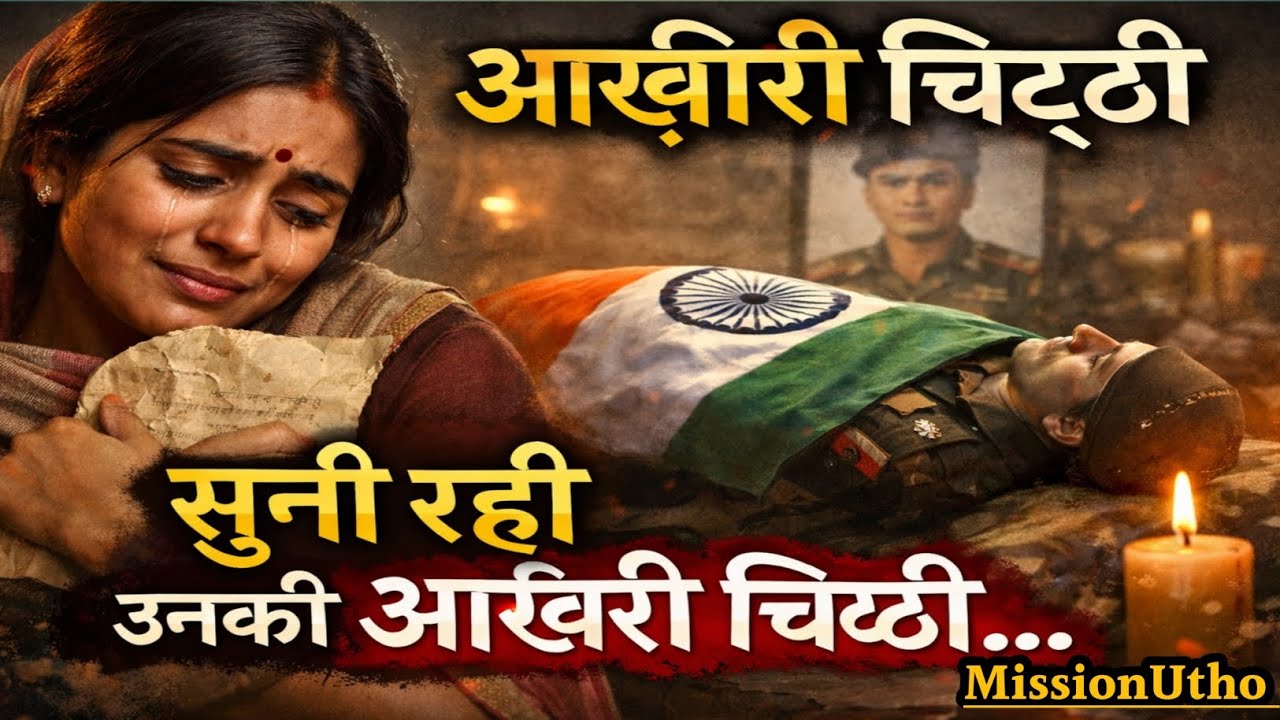 आख़िरी चिट्ठी 😢 | एक शहीद की पत्नी की दर्द भरी कहानी | Heart Touching Emotional #story  #motivation 