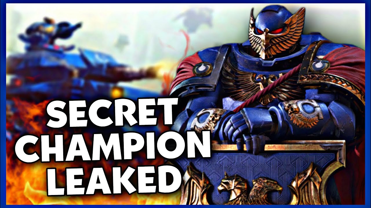 Утекла информация о новом чемпионе Victrix Guard из Space Marine 2...