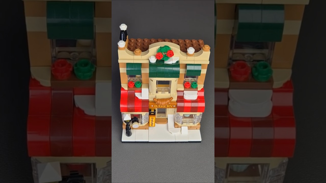 LEGO Bakery Speed Build 🍰✨ 60 Seconds!