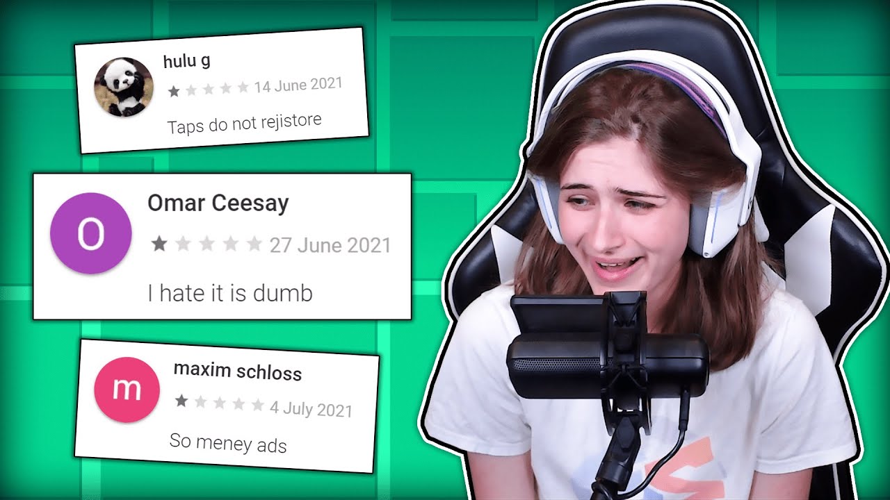 Читаю УЖАСНЫЕ обзоры Geometry Dash с Wulzy
