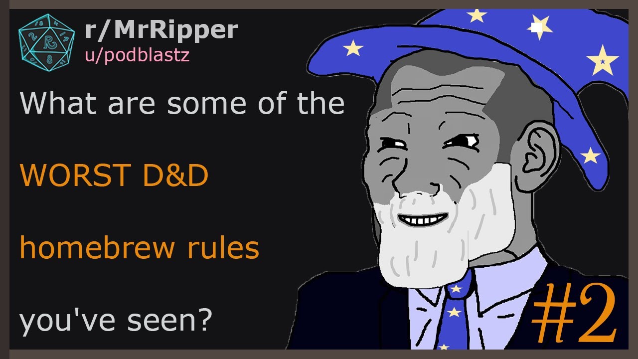 Какие ХУДШИЕ правила для самоделок в D&D вы видели? 🅿️2 #dnd