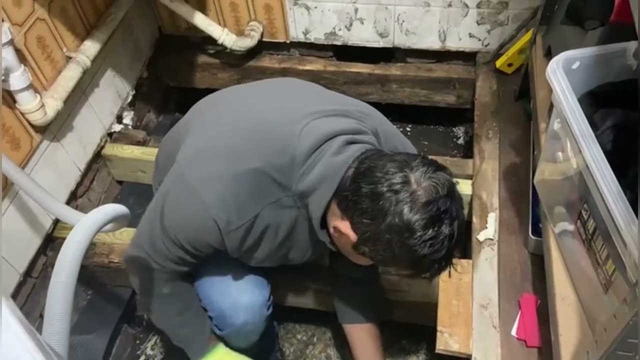 DIY Rotten Floor Joist Without Replacing.