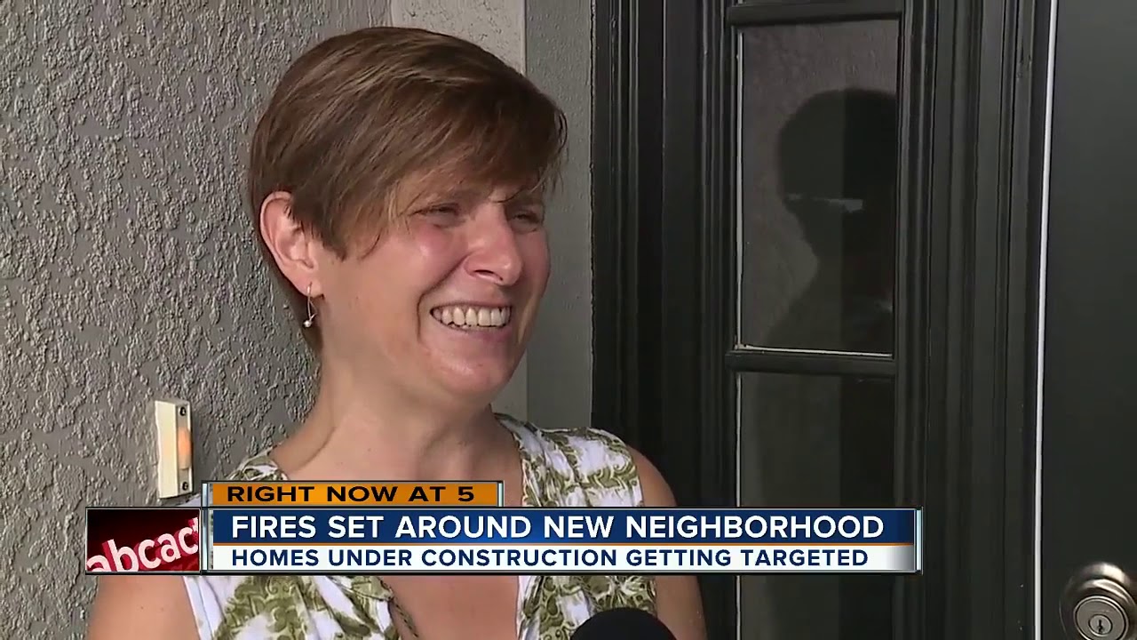 Neighbors on alert after 4 new homes in Hillsborough County subdivision set on fire