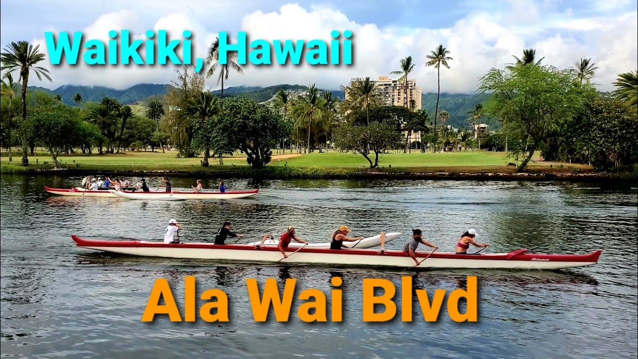 Waikiki | Ala Wai Blvd | Walking Tour